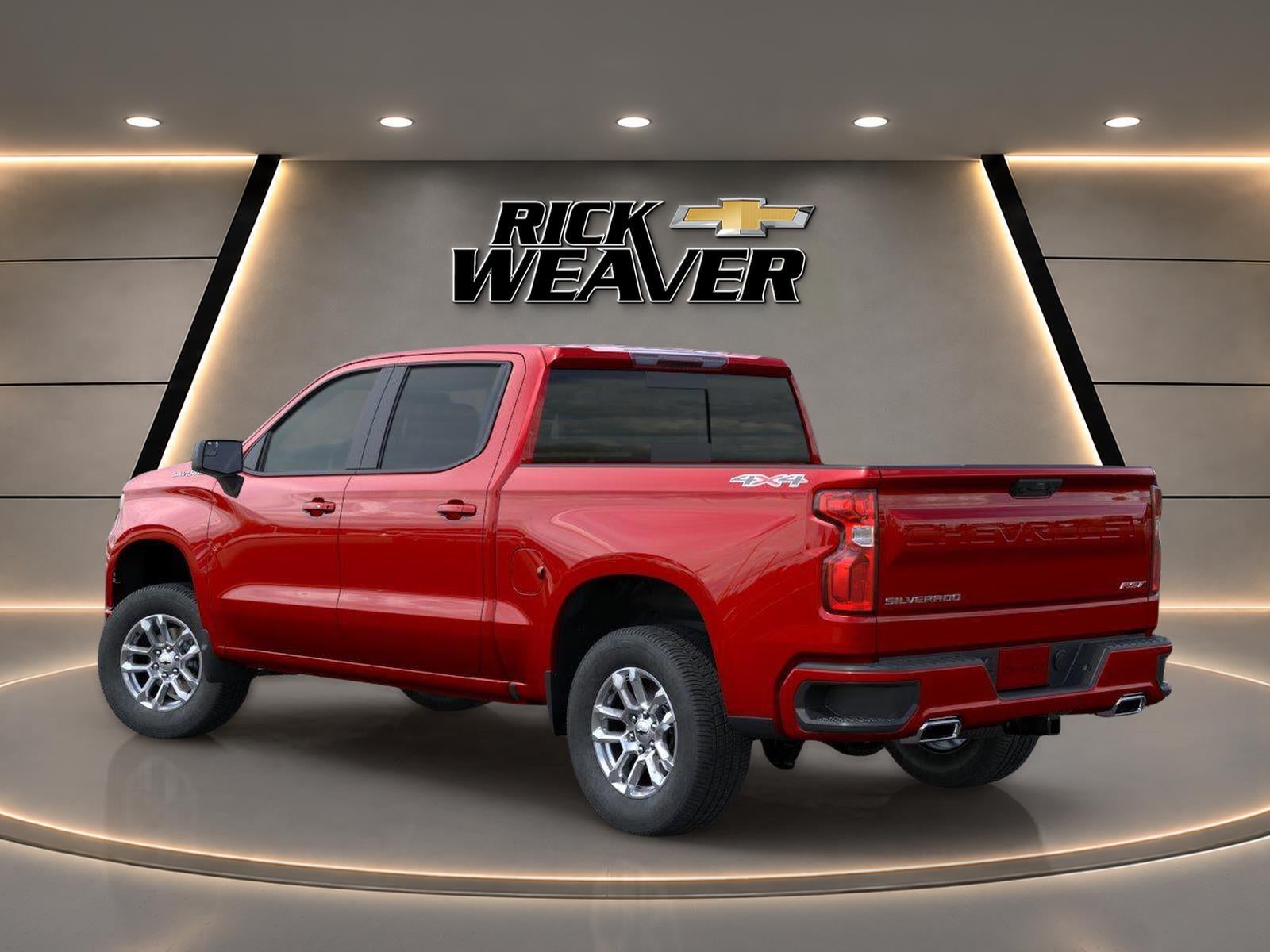 2026 Chevrolet Silverado 1500 — rear three-quarter view