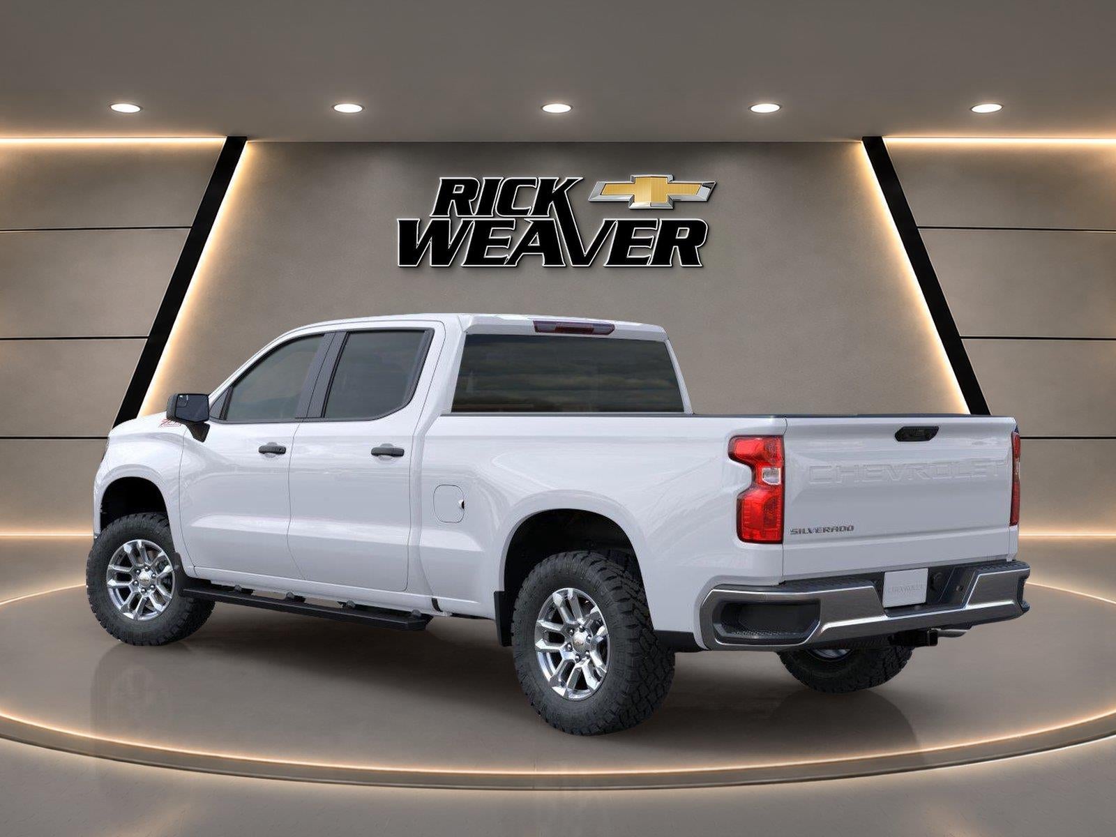 2026 Chevrolet Silverado 1500 — rear three-quarter view